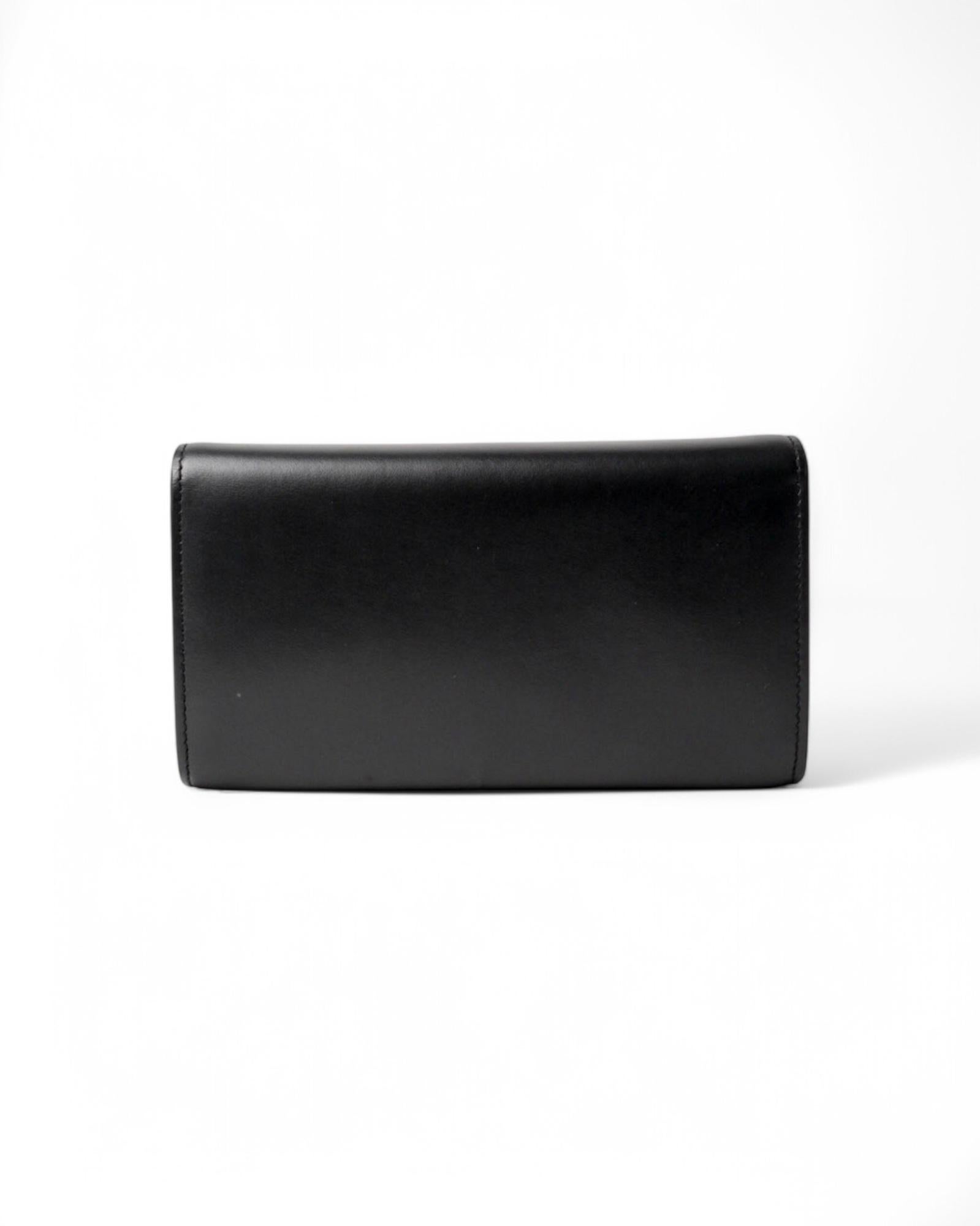 Dolce & Gabbana 3.5 Small Black Clutch Bag In New Condition In Torre Del Greco, IT