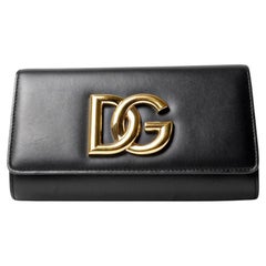Dolce & Gabbana 3.5 Small Black Clutch Bag