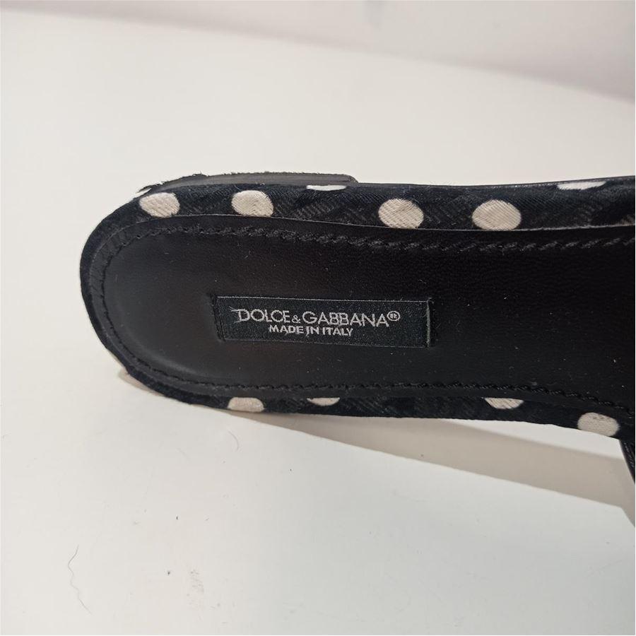 Women's Dolce & Gabbana Pois flat size 37 For Sale