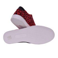 Dolce & Gabbana - Pony Fur Sneaker LONDON Leopard Red EUR 43