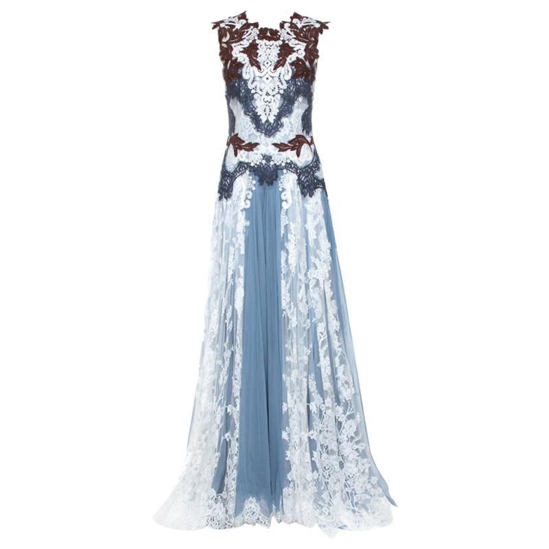 powder blue silk dress