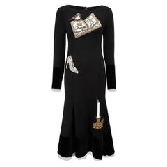 Dolce 
Gabbana Princess Follow Your Dreams
 Wool Dress Size XS