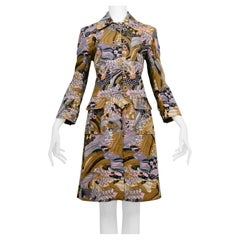 Dolce & Gabbana Psychedelischer Trenchcoat 2004