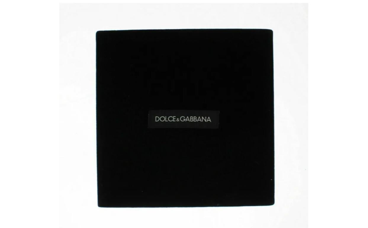 Dolce & Gabbana Puppi Sicily Gold Beige Crystal Clip-on Dangling Earrings Brass 4