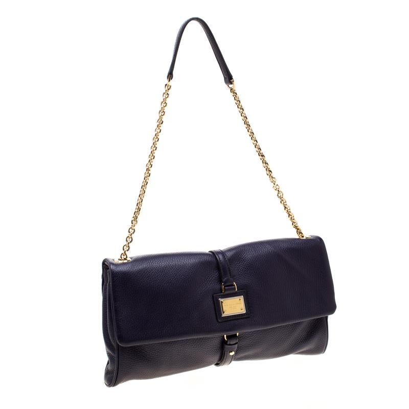 purple chain mens bag