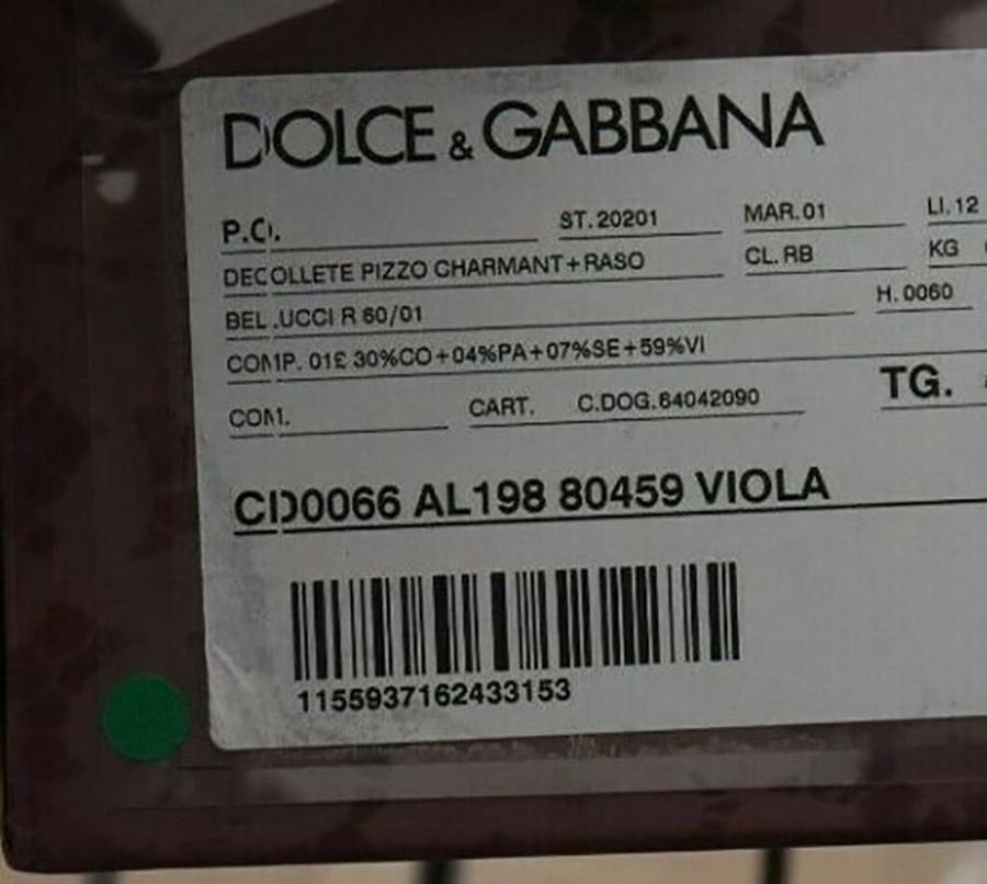 Dolce & Gabbana Purple Rainbow Taormina Lace Pumps Shoes Heels Jewels Crystals 2