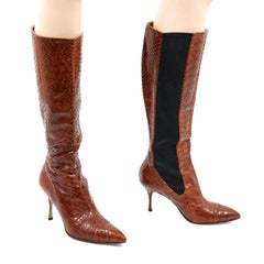 Dolce & Gabbana Python Boots