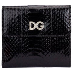 Dolce & Gabbana Python Skin Wallet