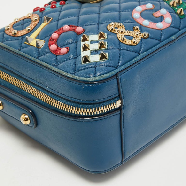 Bejeweled Embroidered Satin Dolce Box Bag main image 0