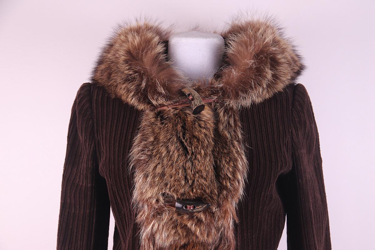 Dolce & Gabbana Raccoon Penny Lane coat Fur Coat vintage 2000s early boho look In Good Condition For Sale In Алматинский Почтамт, KZ