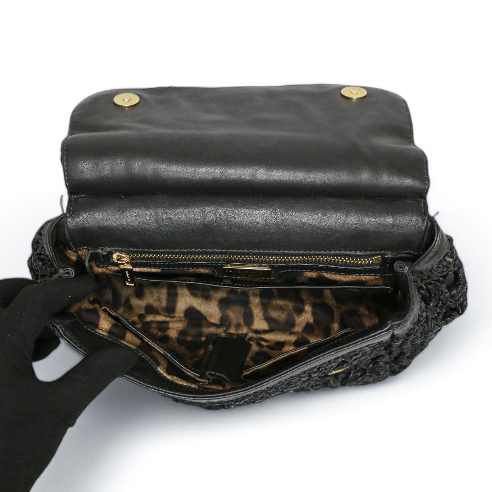 Dolce & Gabbana raffia Sicily bag For Sale 3