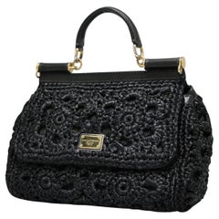 Bolso Sicilia de rafia Dolce & Gabbana