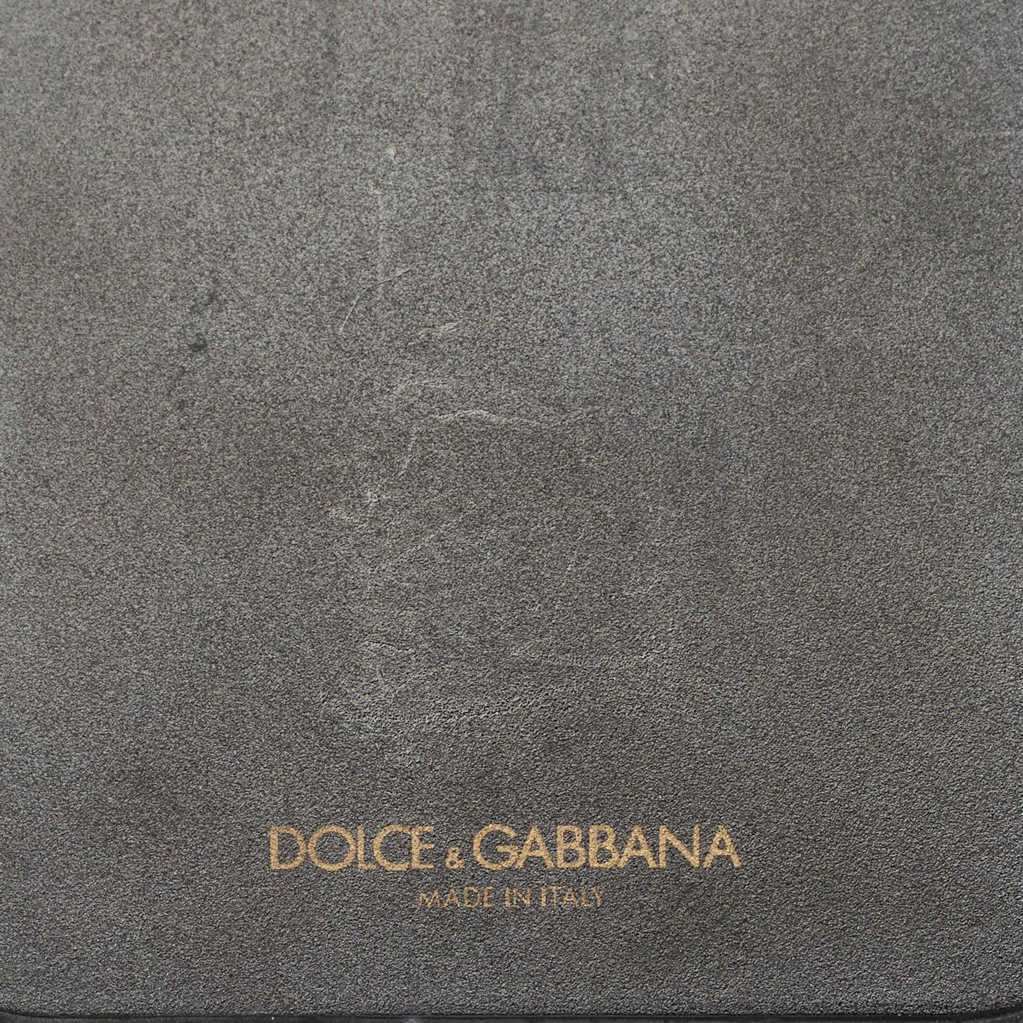 Dolce & Gabbana Red/Black DG Logo Crystals iPhone X Case For Sale 1