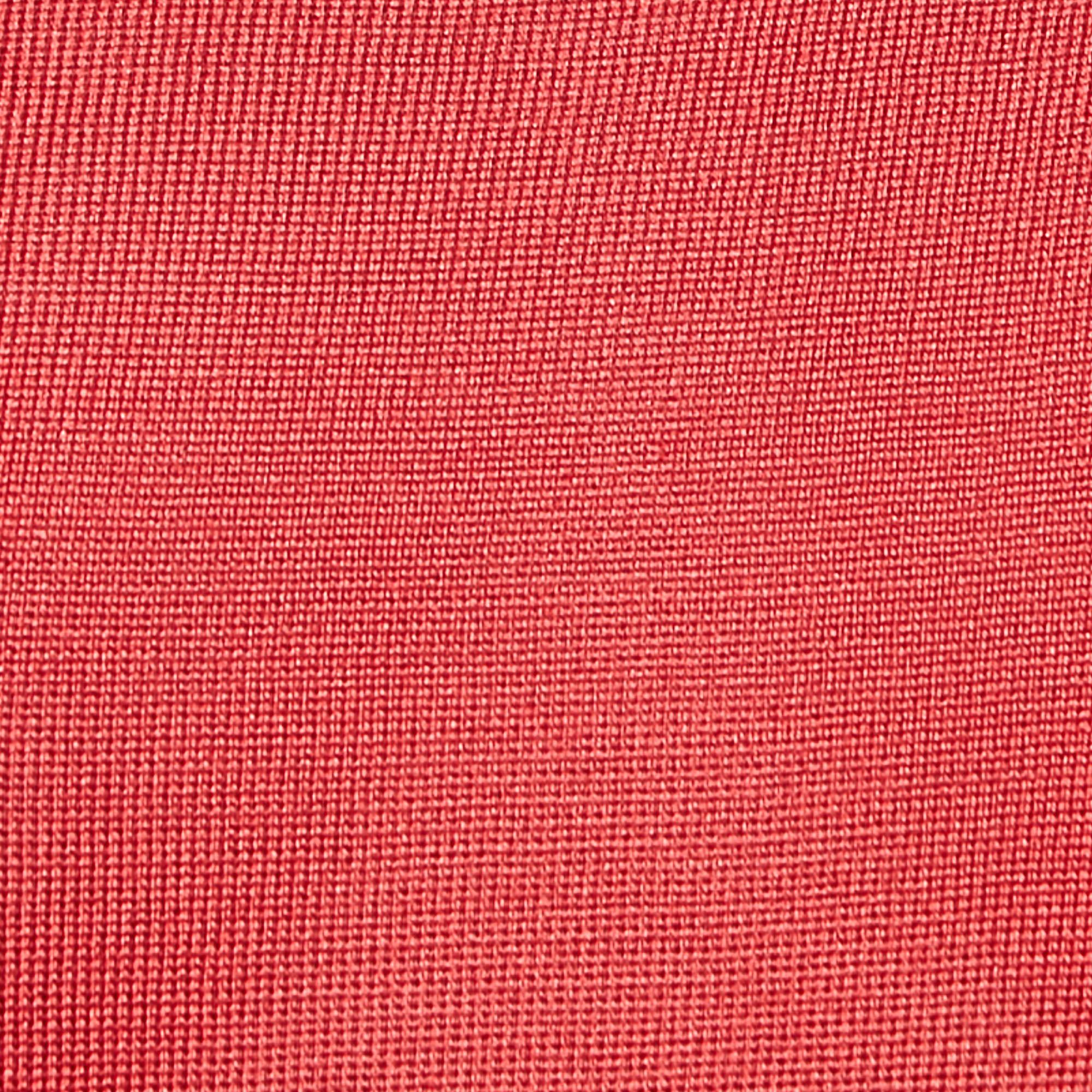 Dolce & Gabbana Roter Jersey Pullover mit Rundhalsausschnitt und vollen Ärmeln S im Zustand „Gut“ im Angebot in Dubai, Al Qouz 2