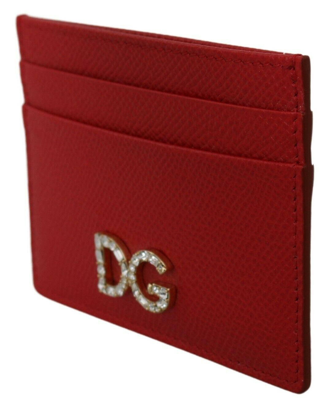 Gorgeous brand new with tags, 100% Authentic Dolce & Gabbana wallet.



Model: Cardholder wallet
Material: 100% Leather
Color: Red with clear crystals
Cardholder slots
Logo engraved metal hardware
Made in Italy

Measurements: 10cm x 7cm x