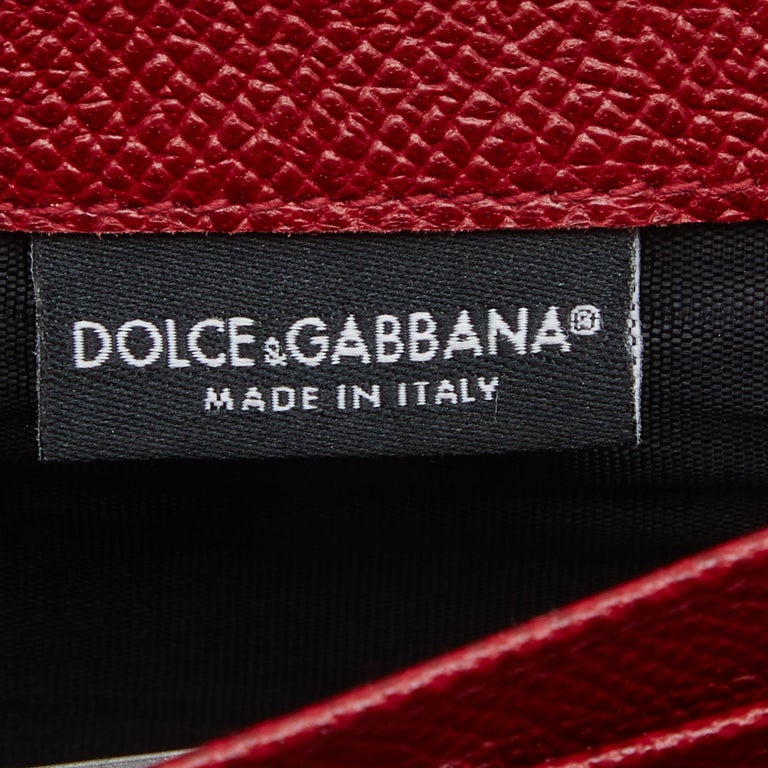 Dolce & Gabbana Black Blue Exotic Leather Embossed Continental Wallet main image 0