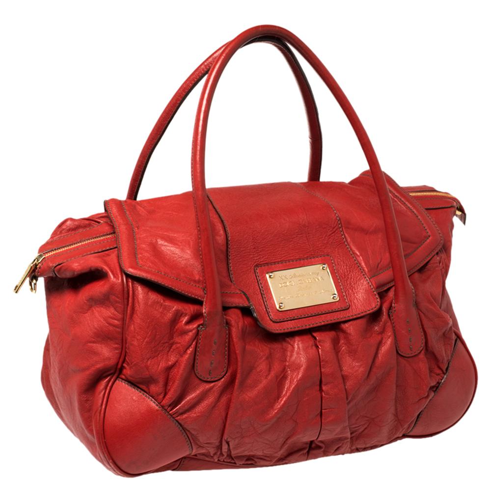 red dolce and gabbana bag