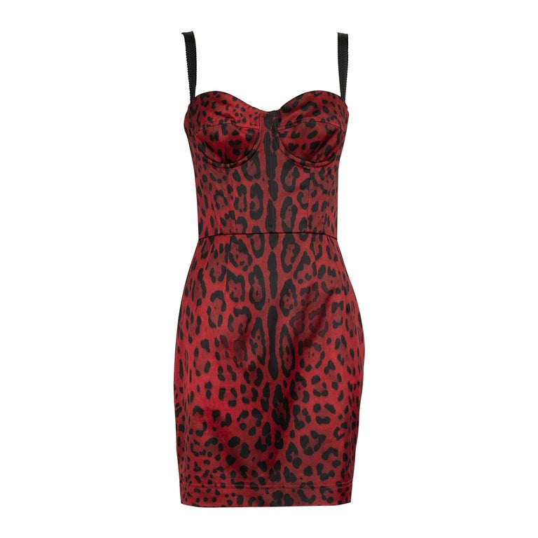 fitted lace wedding dress Jennifer Red Leopard Print Cut Out Maxi Dress