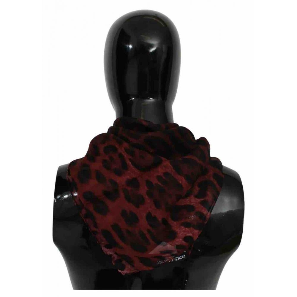 red leopard scarf