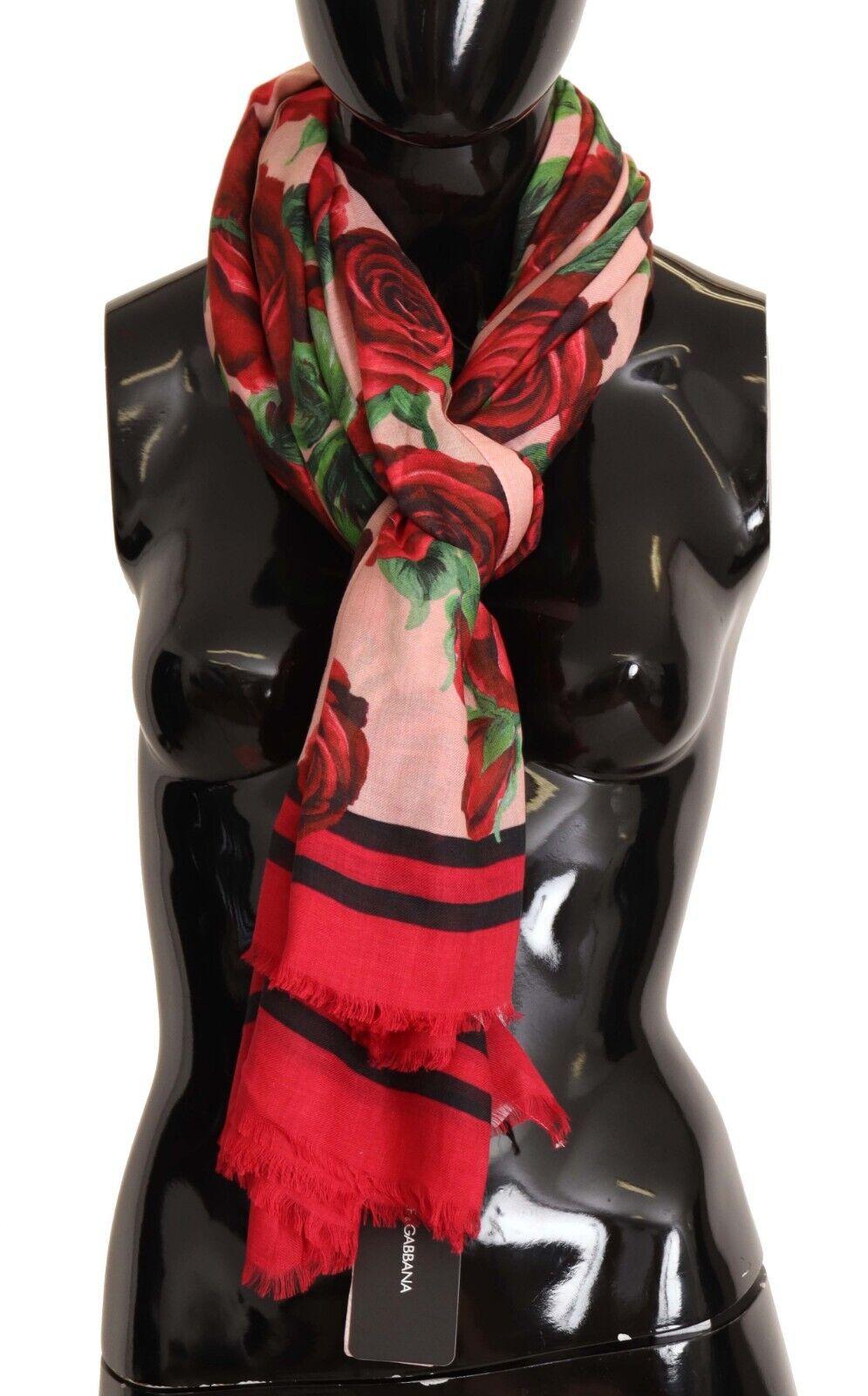 Gorgeous brand new with tags, 100% Authentic Dolce & Gabbana scarf with roses print crafted from cashmere and modal blend.

Gender: Women
Color: Multicolor roses print

Material: 90% Modal 10% Cashmere
Logo details
Made in Italy

Size: 140cm x
