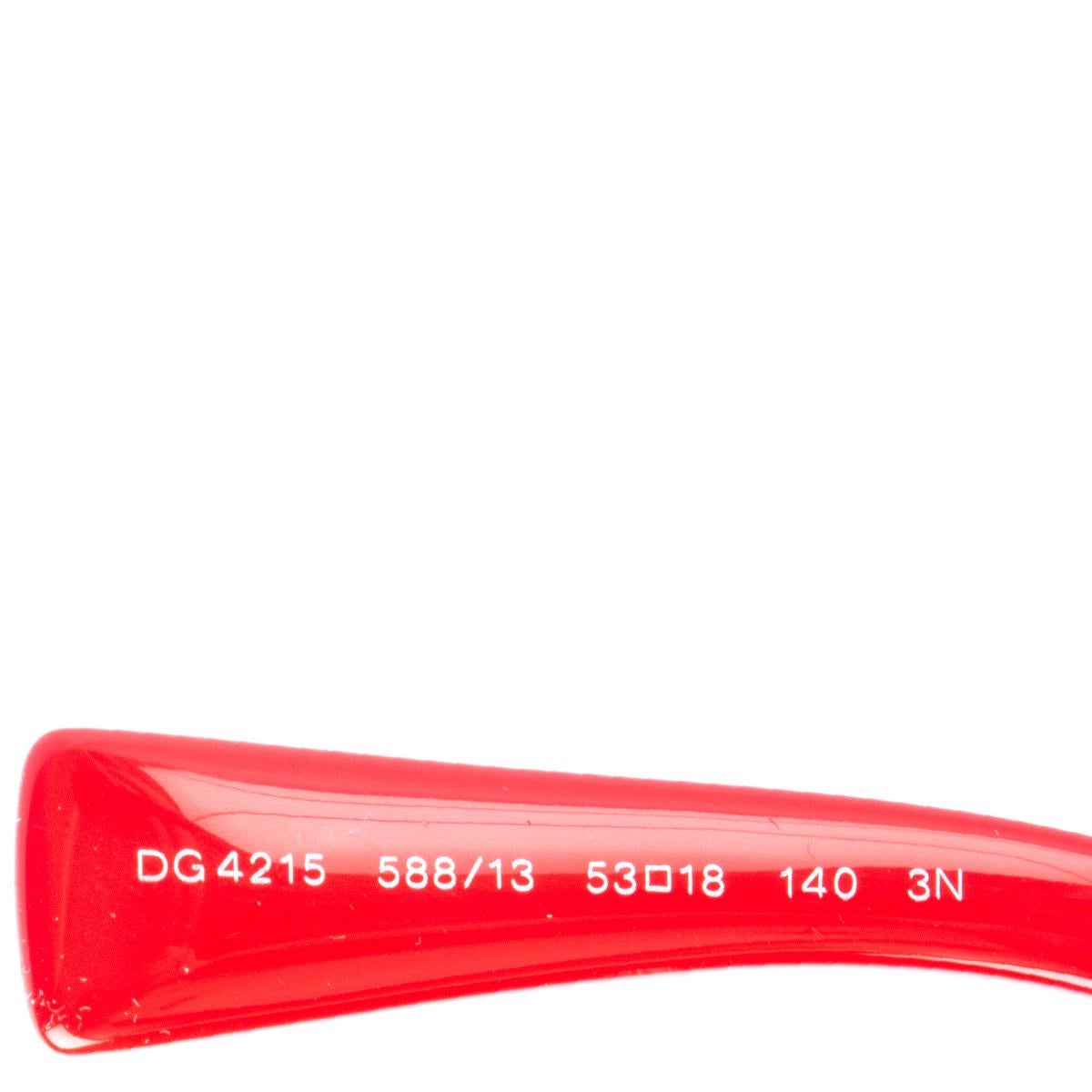DOLCE & GABBANA rosso Occhiali da sole MOSAICO lenti sfumate DG 4215 In condizioni ottime a Zürich, CH