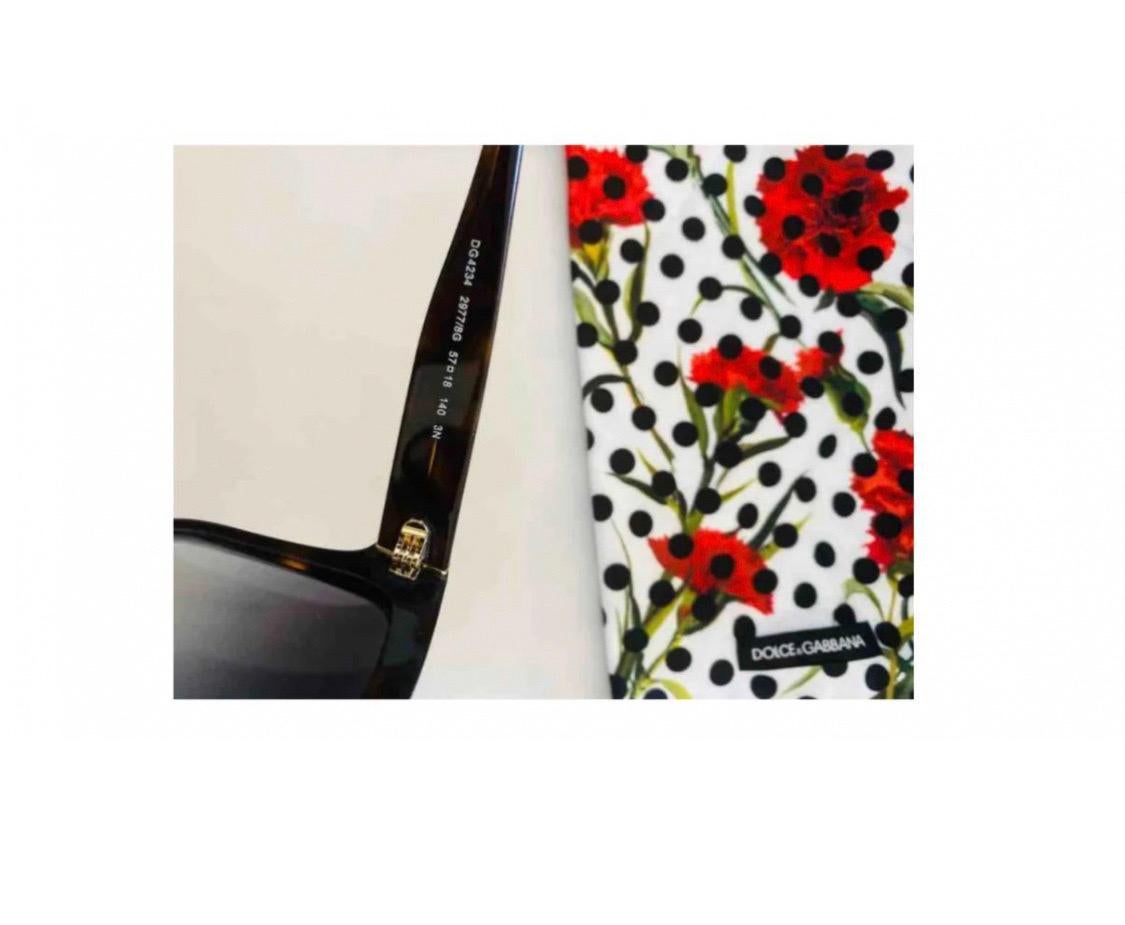 dolce gabbana flower glasses