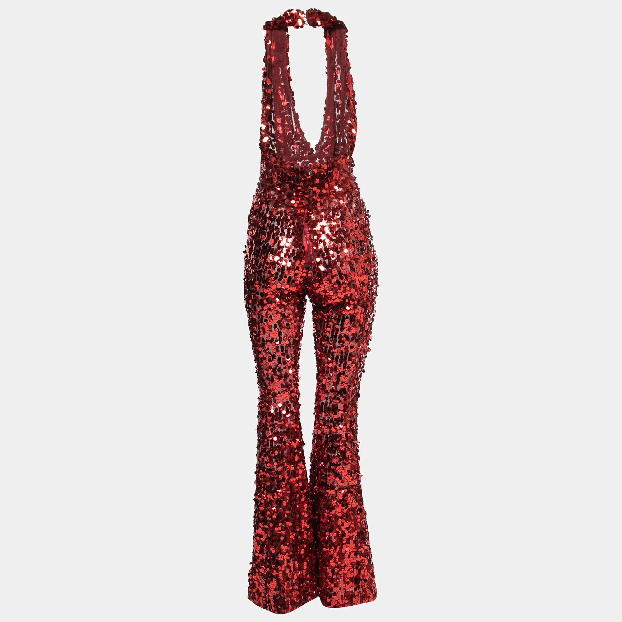 It's time you got a gorgeous jumpsuit, and what better than this one from Dolce & Gabbana? It is made of the finest materials. Team it with pumps.

