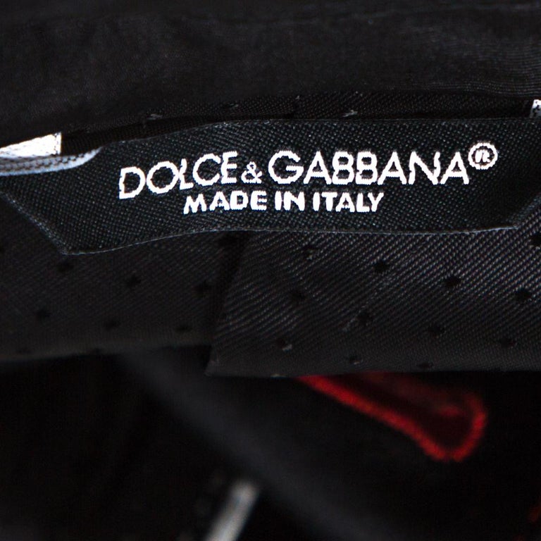 Dolce & Gabbana Black Slim Fit Vest 2 Button MARTINI Blazer
