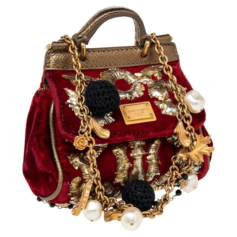 Shop Dolce & Gabbana Miss Sicily Mini Bag at Revogue