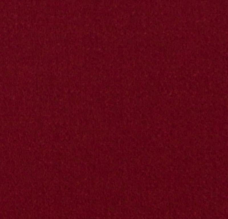 Dolce & Gabbana - Robe à manches longues en laine rouge S en vente 3