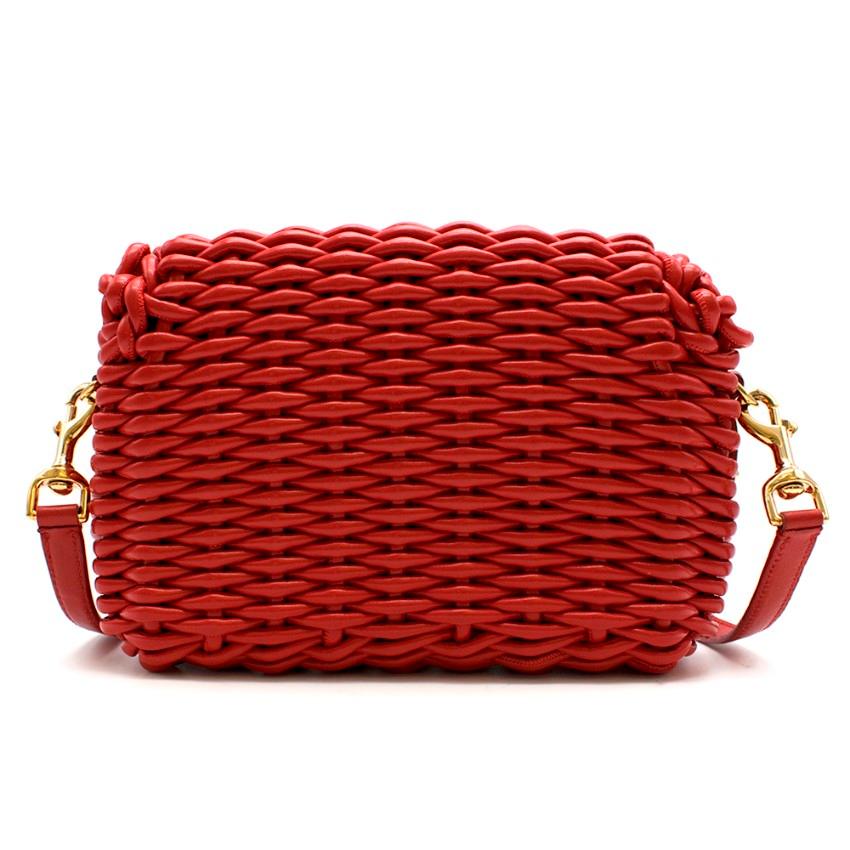 dolce and gabbana woven bag