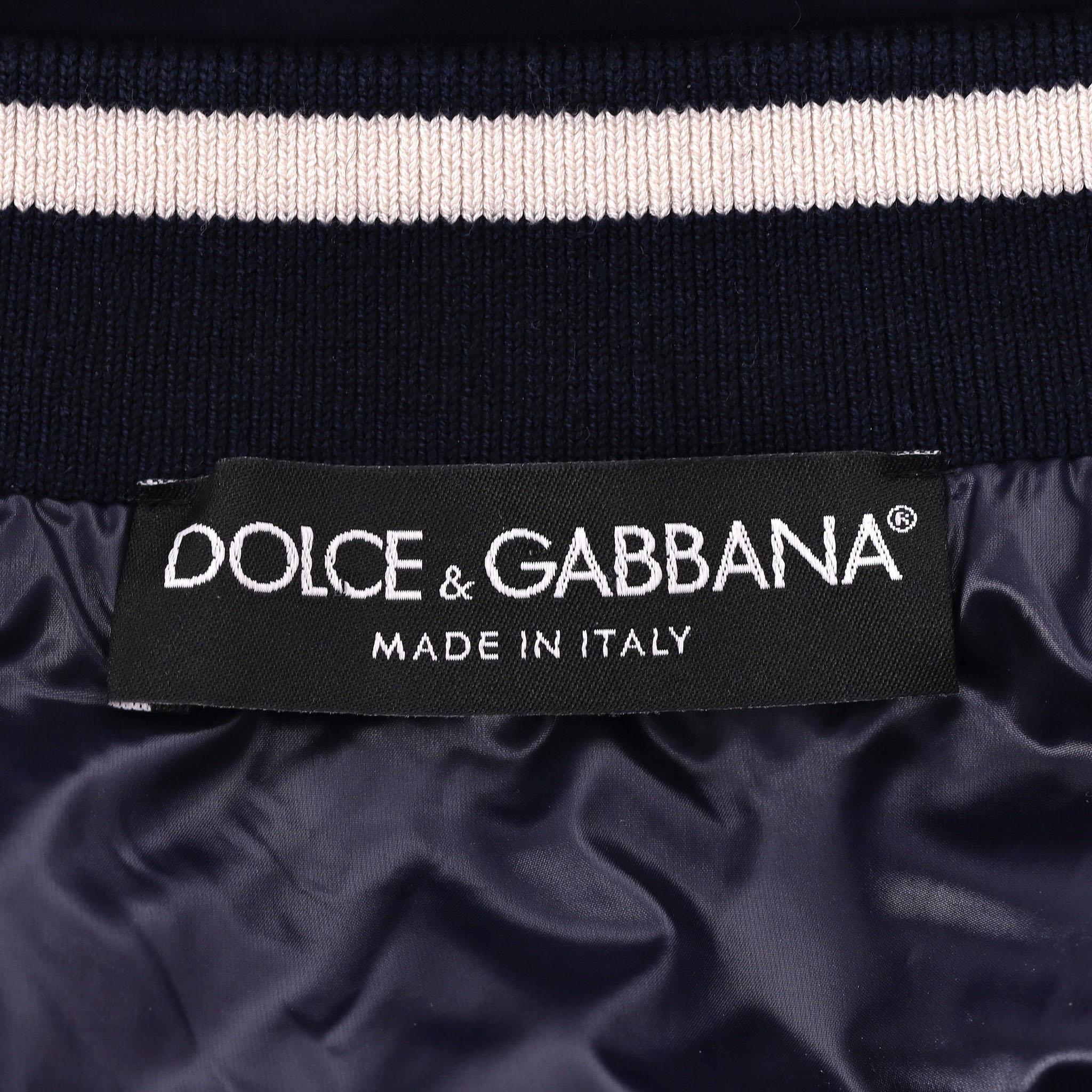 Uomo Dolce & Gabbana - Giacca bomber con stampa del sole romano e dello Zodiaco in vendita