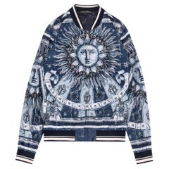 Dolce & Gabbana Roman Sun Zodiac Print Bomber Jacket
