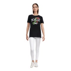 Dolce & Gabbana 'ROS-AE' T-Shirt aus Baumwolle
