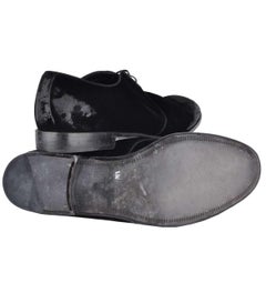 Dolce & Gabbana - RUNWAY Baroque Velvet Shoes Black