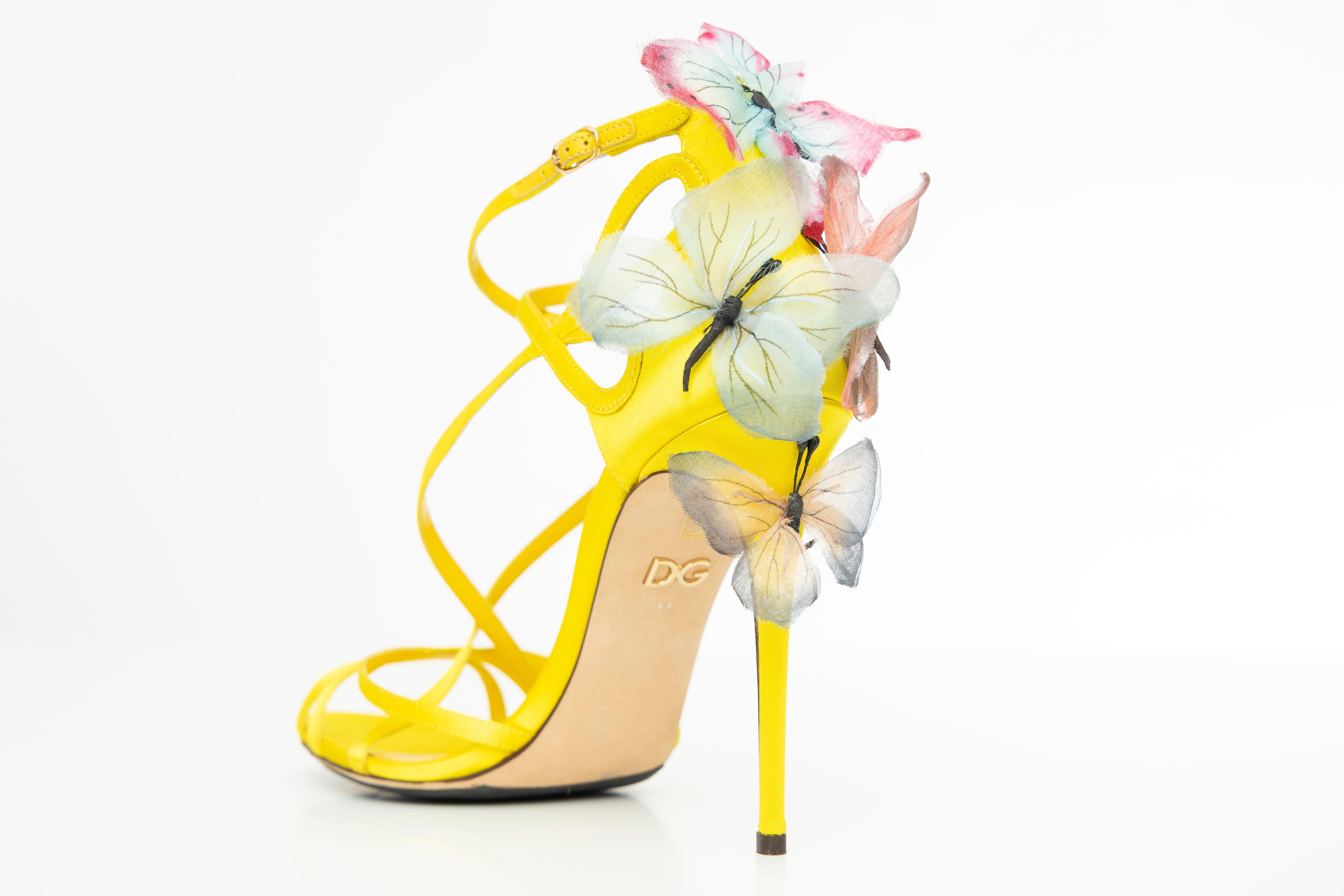dolce and gabbana butterfly heels