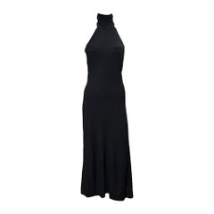 Dolce & Gabbana S/S 1996 Halter Neck Backless Maxi Dress