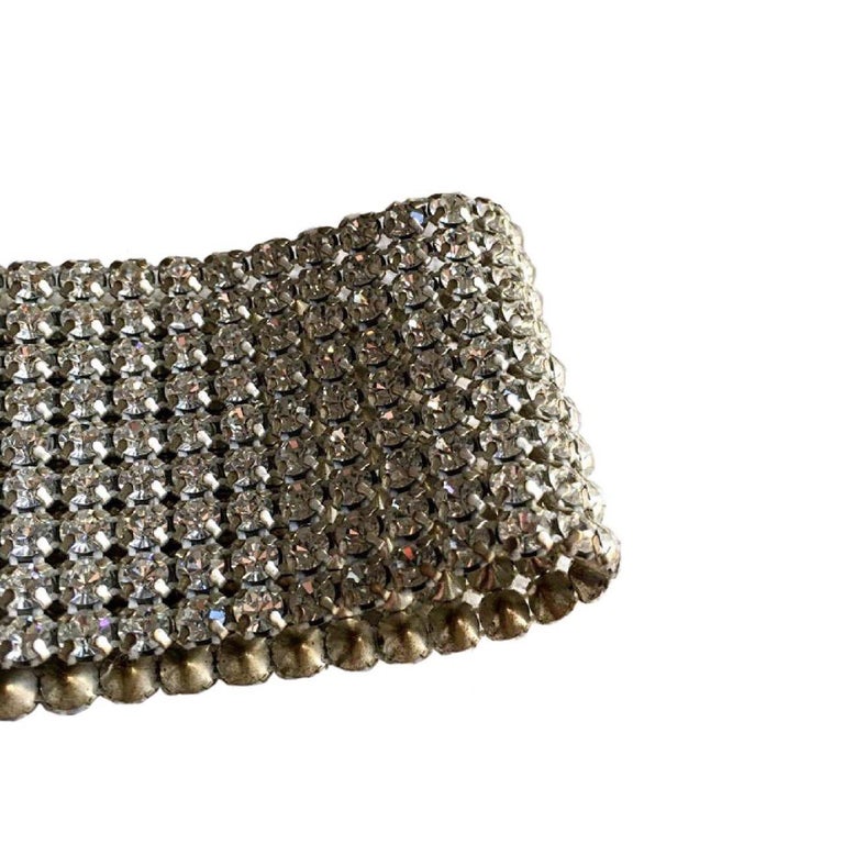 Dolce & Gabbana chain belt Swarovski crystals. Dolce Gabbana Swarovski Crystal & Pearl Black Women Belt | eBay main image 4