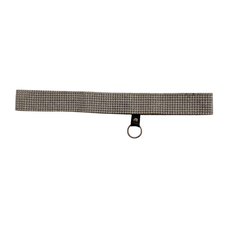 Dolce and Cabbana Chain Belt Swarovski Stones Dolce and Gabbana S/S 2000 Swarovski Aaliyah Crystal Belt  main image 3