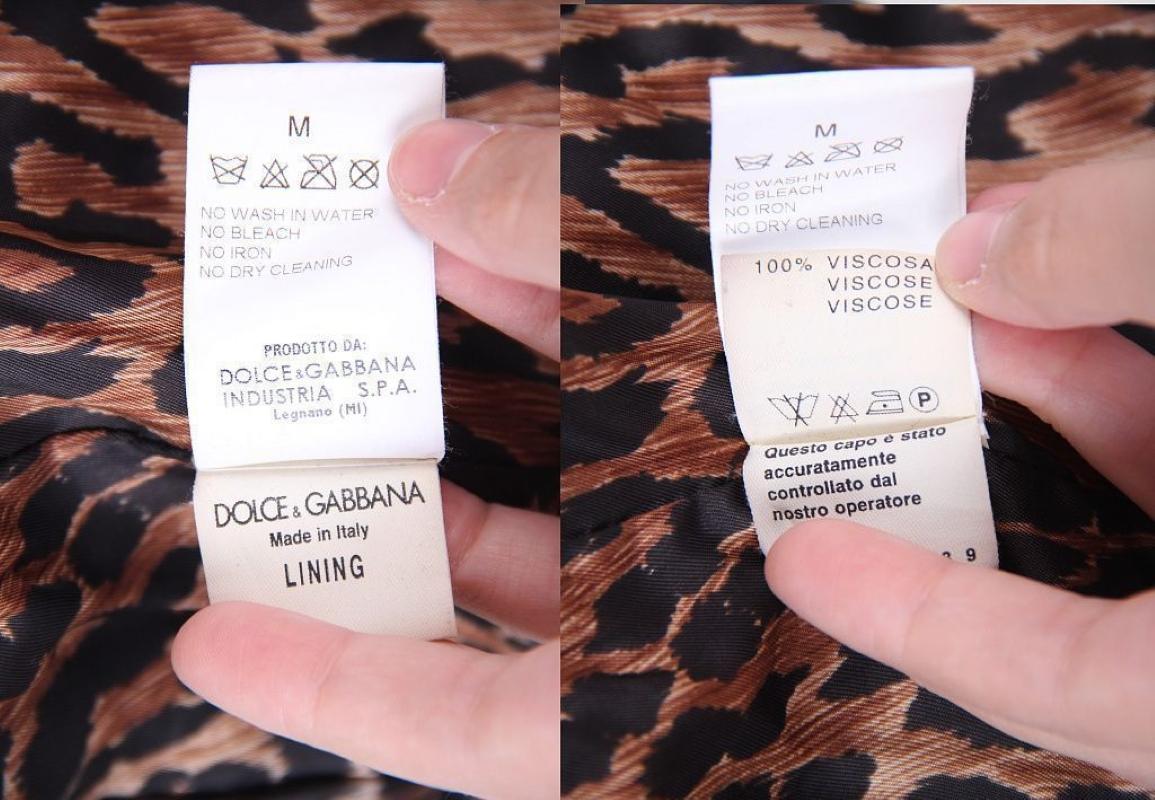 DOLCE & GABBANA  S/S 2001  Leather Sport ‘Michigan’ Jacket For Sale 6