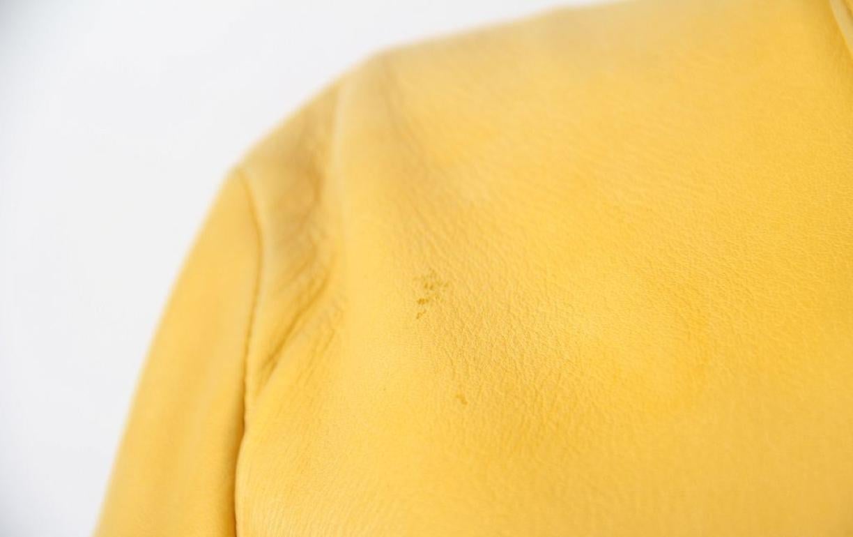 DOLCE & GABBANA  S/S 2001  Leather Sport ‘Michigan’ Jacket In Good Condition For Sale In Алматинский Почтамт, KZ