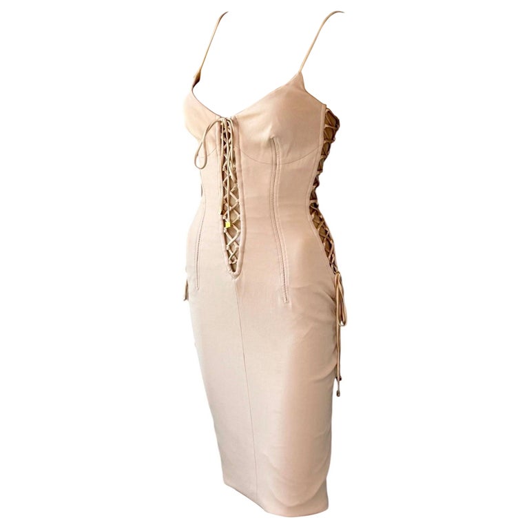 dolce and gabbana corset dress sale S/S 2003 Lace-Up Bustier Bodycon For at 1stDibs 13) KathNiel at Star edgy fashion Midi dress 96710 F6TSETFURAD 96383*Import tax/duty Color:Sweet Mint