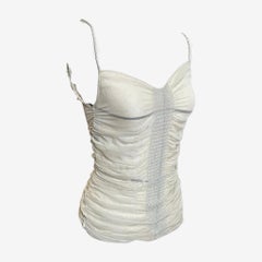 Dolce & Gabbana S/S 2003 Sheer Drape Top