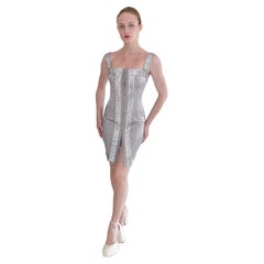 Dolce & Gabbana S/S 2004 Corset Rhinestone Mini Dress