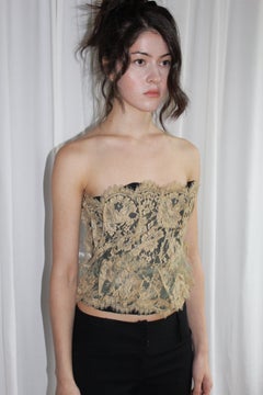 Dolce & Gabbana S/S 2005 lace corset