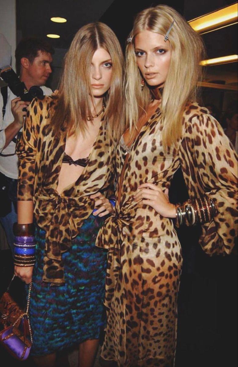Dolce and Gabbana S/S 2005 Leopard Print Silk Runway Dress – IT40