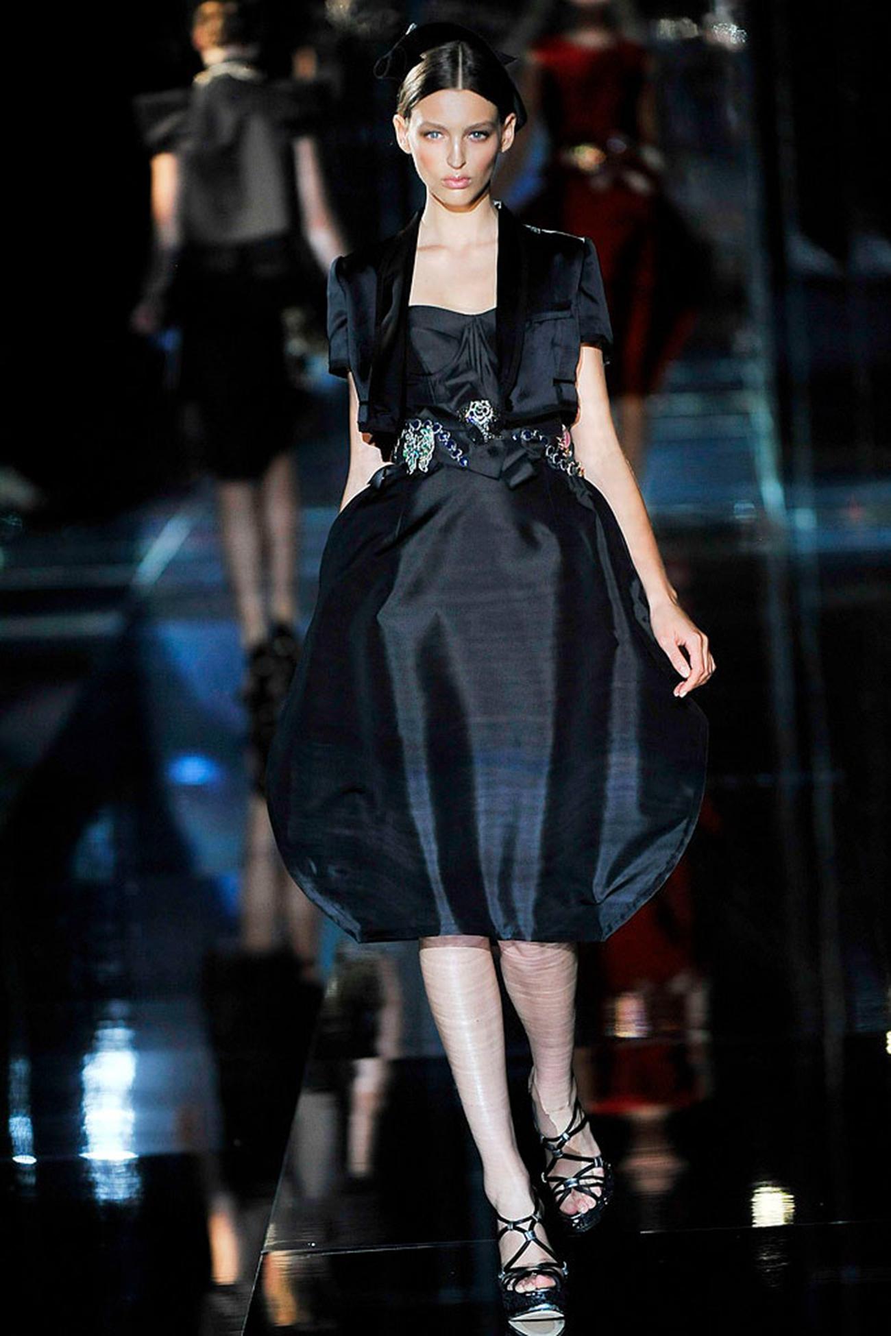 DOLCE & GABBANA S/S 2009 Sculptural Bustier Corset Dress 9