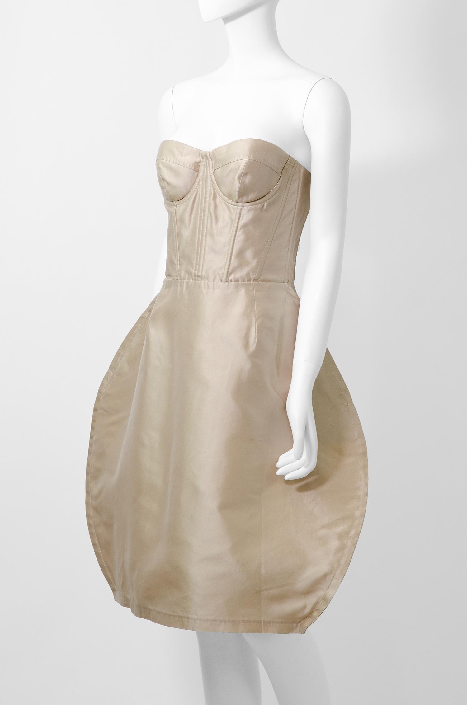 DOLCE & GABBANA S/S 2009 Sculptural Bustier Corset Dress 2
