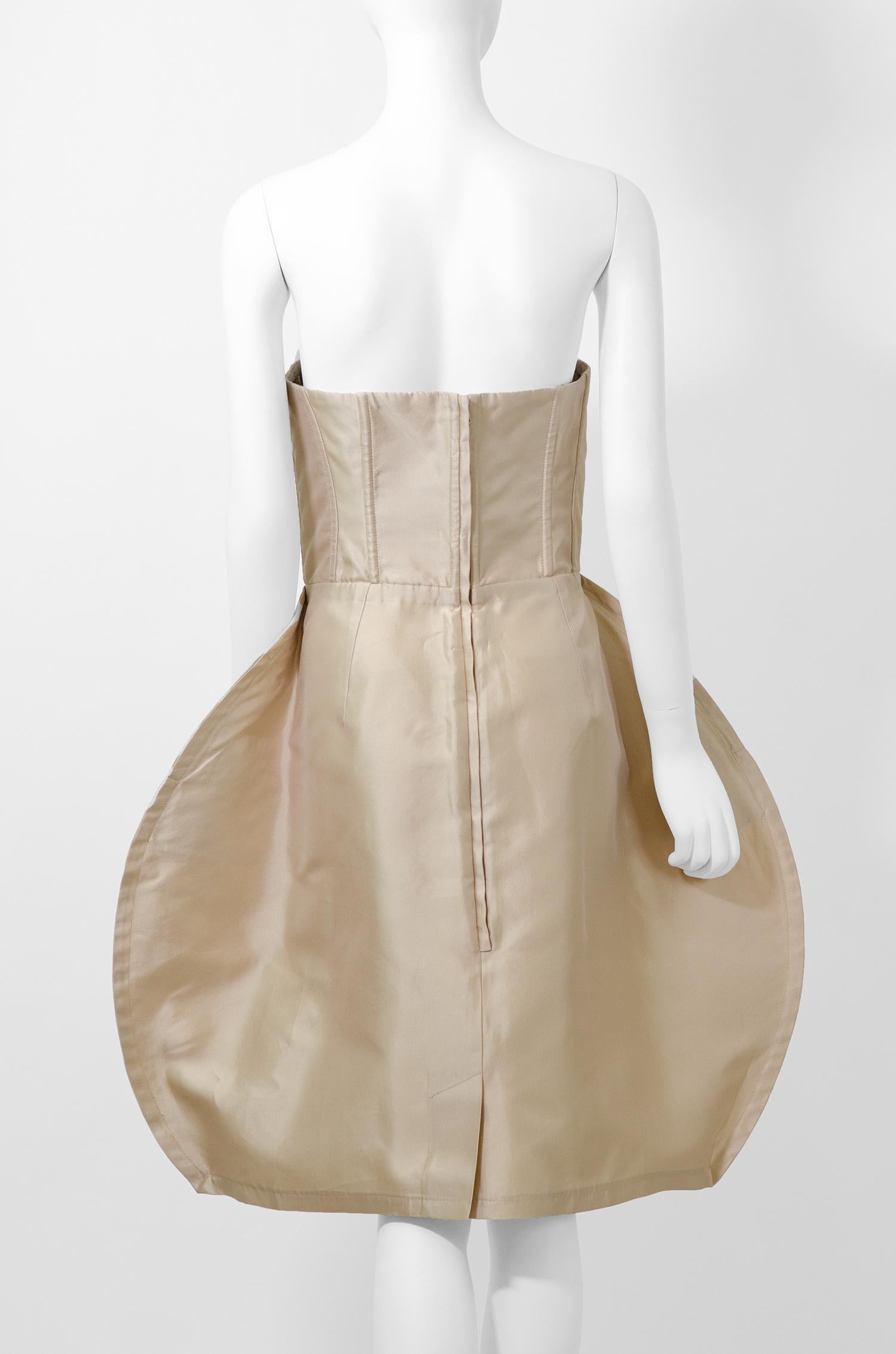 DOLCE & GABBANA S/S 2009 Sculptural Bustier Corset Dress 3