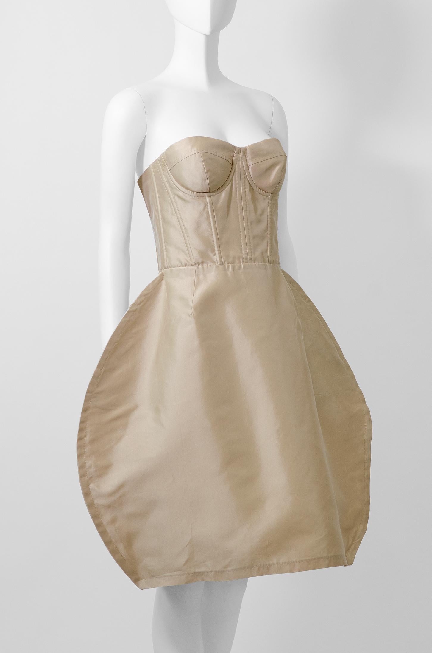 DOLCE & GABBANA S/S 2009 Sculptural Bustier Corset Dress 4
